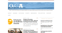 Desktop Screenshot of oaea-ok.org